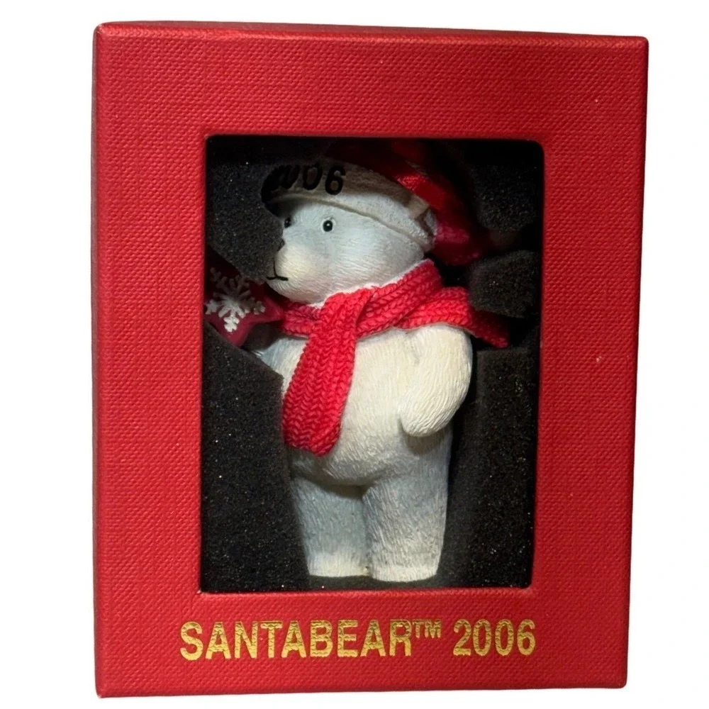 2006 Dayton Hudson's Marshall Fields Santa Bear‎ Ornament Santabear Macy's